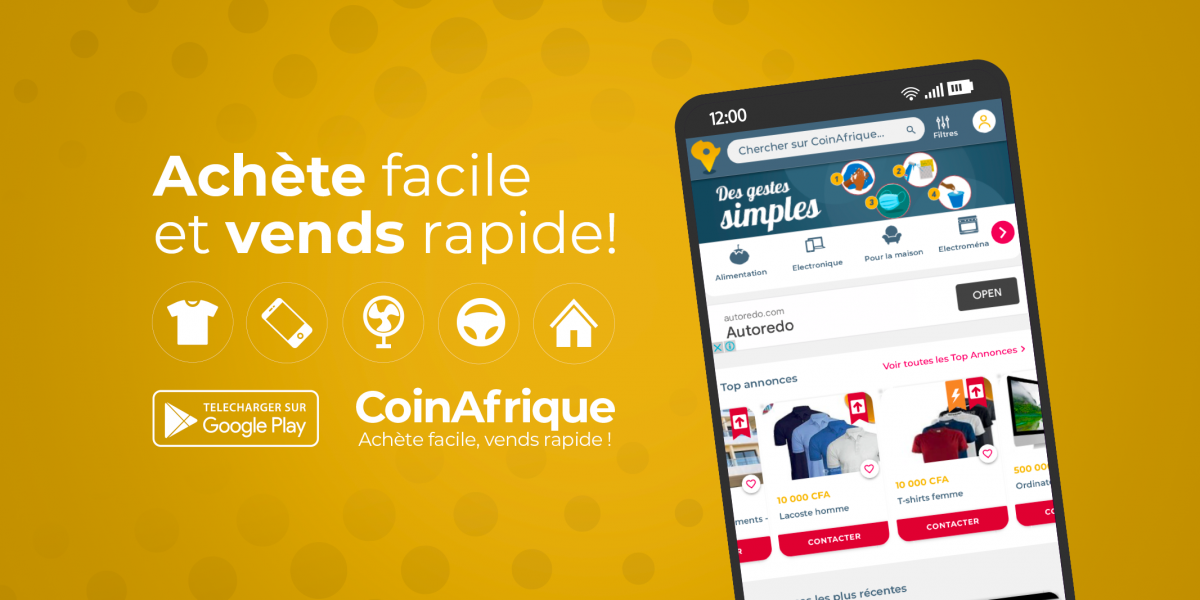 Coin afrique, site de vente en ligne